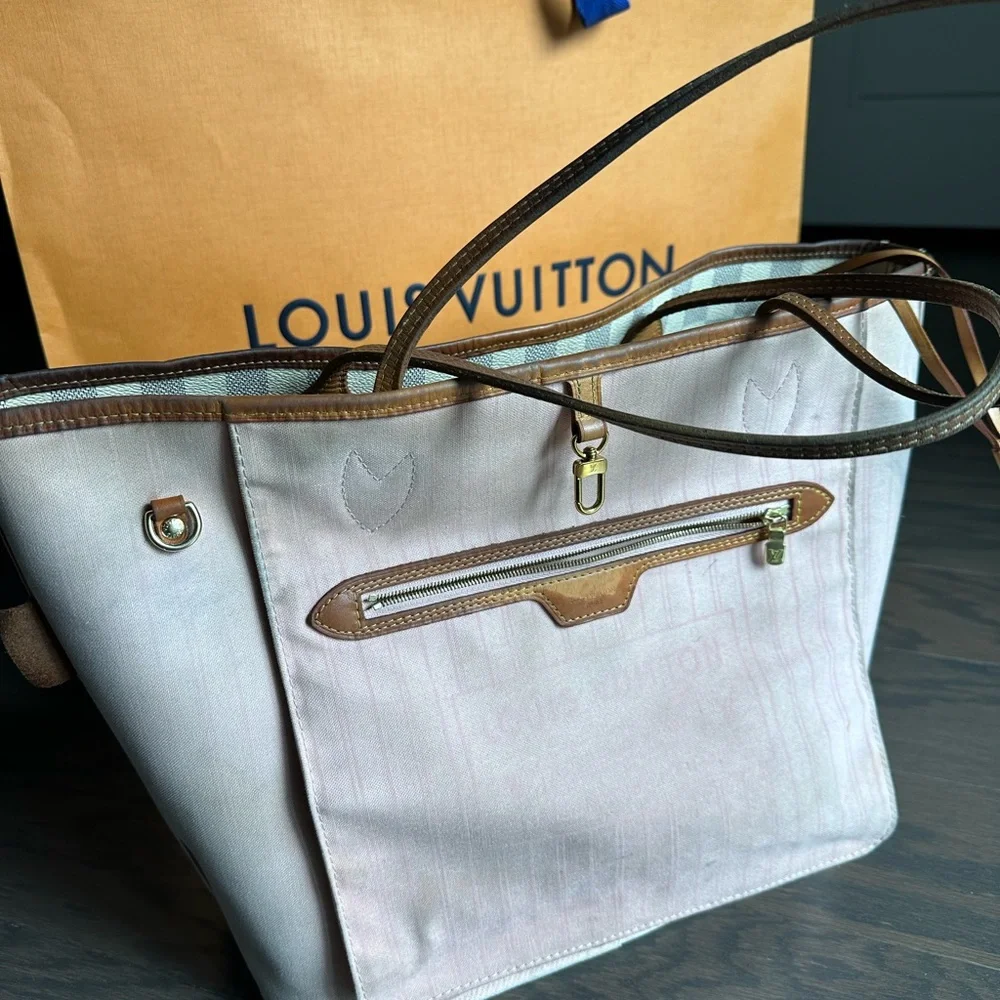 Louis Vuitton Never Full Pink Interior with original box, bag & dust pouch - Picture 13 of 17